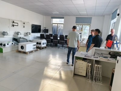 Užsienio klientai apsilankė Enchoy (Sudžou) Ventilation System Co., Ltd. atid...